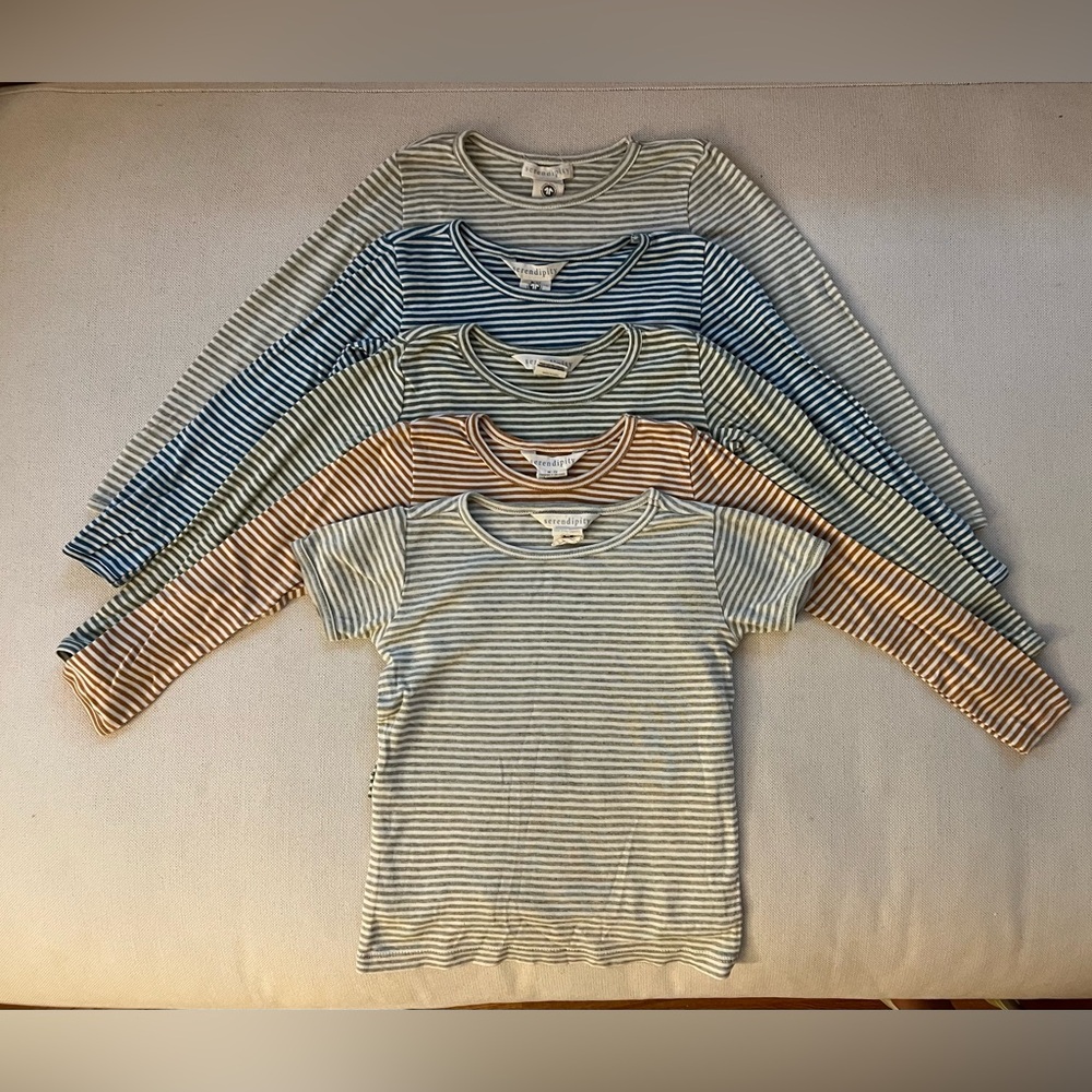 Serendipity Organics Cotton Shirts - 3-4T